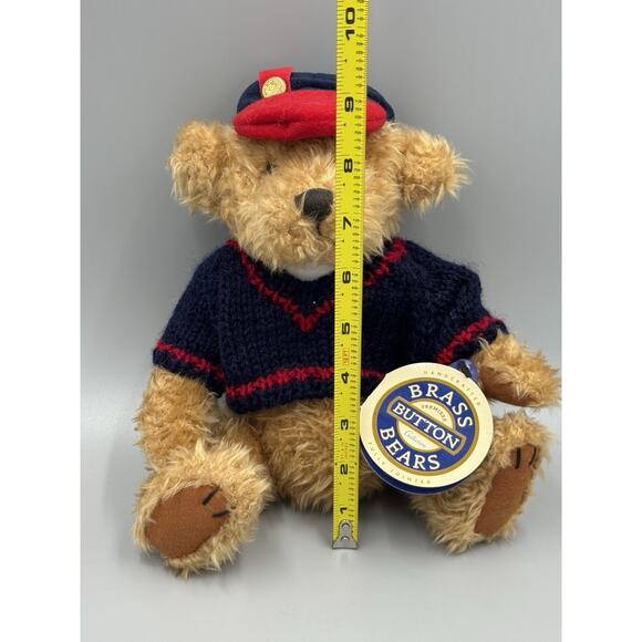 Brass Button Collectibles Premier Tully Bear Of Joy 10” Fully Jointed - Picture 2 of 10